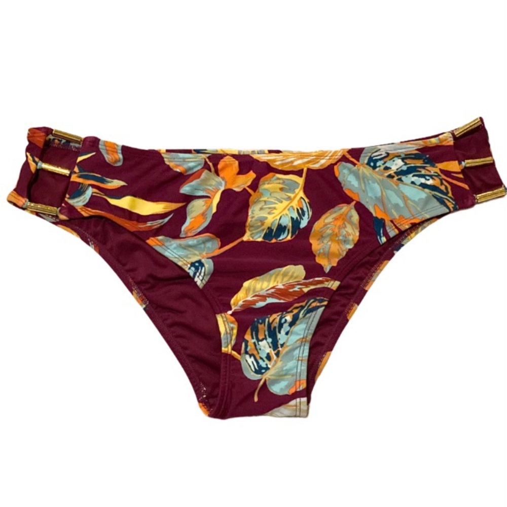 Jaclyn Smith Floral Swimsuit Bikini Bottom